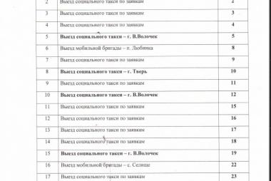 Расписание на июнь